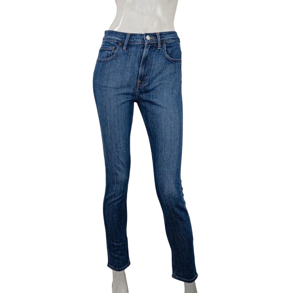 OUTERKNOWN Women's Strand High Rise Skinny SEA Jeans in Blue Size 27